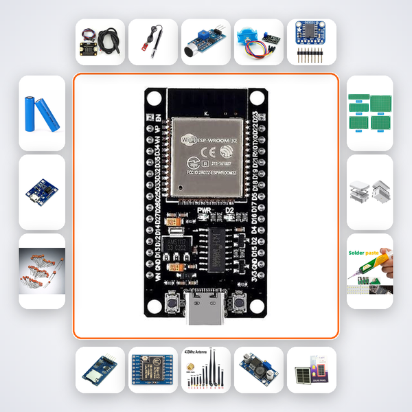 Hydroponics pH Monitor Kit with ESP32 + Sensor