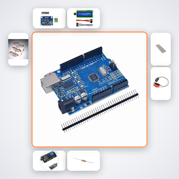 INA219 Power Monitor Starter Kit Kit with Arduino Uno + Sensor