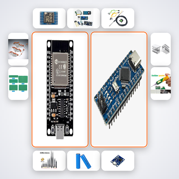 Indoor Houseplant Monitor Kit with ESP32 + LoRa