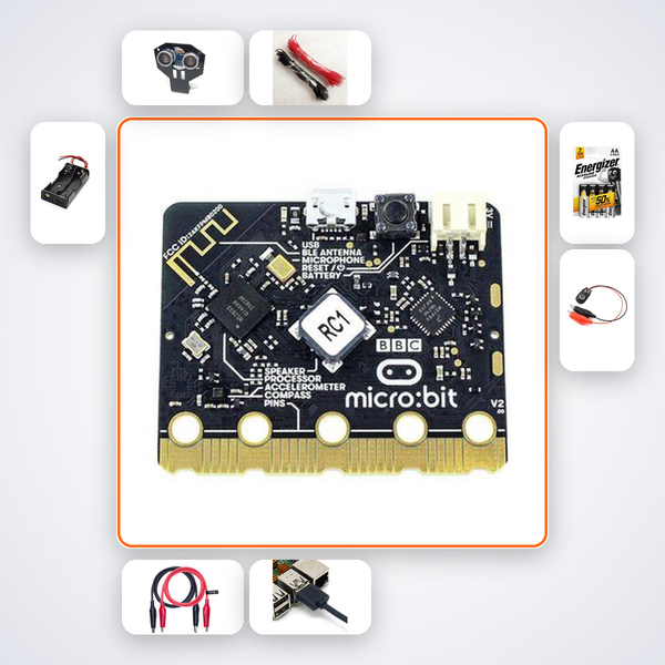 Industrial Bin Level Monitor Kit with BBC Micro:bit + Ultrasonic