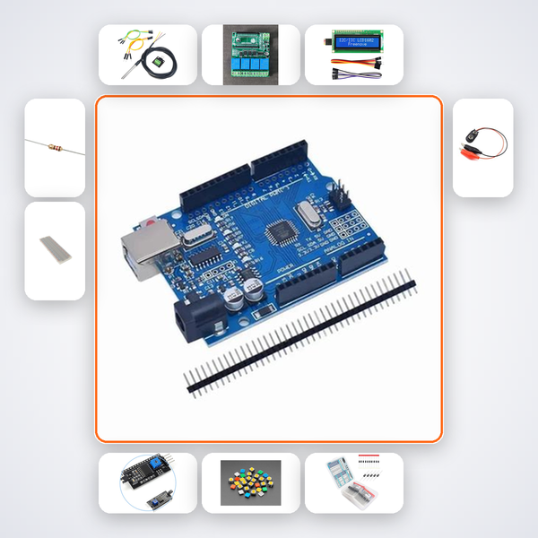 Industrial Boiler Temp Monitor Kit with Arduino Uno + Relay