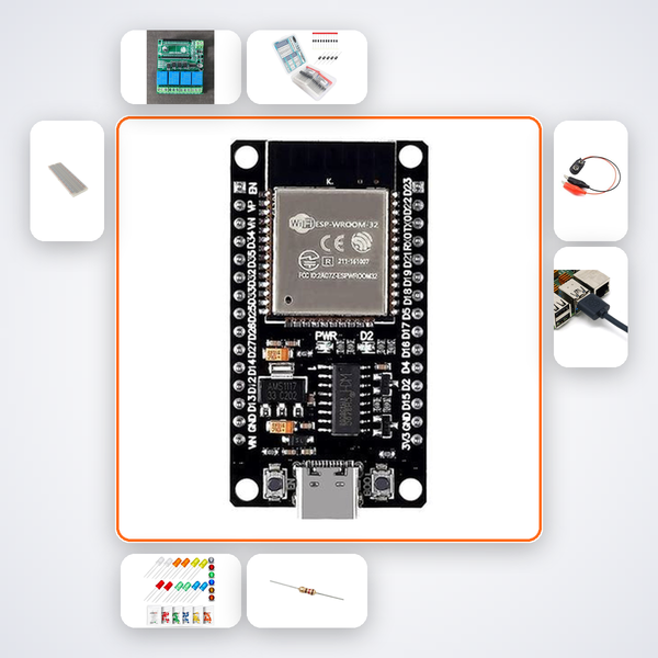 Industrial Relay Switch Controller Kit with ESP32 + Relay