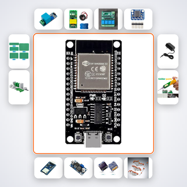 Islanded Microgrid Frequency Controller Kit with ESP32 + Relay