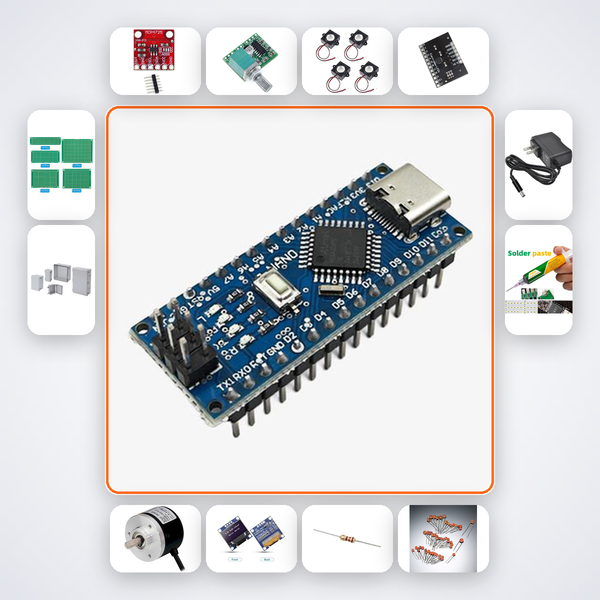 Karplus-Strong String Synthesiser Kit with Arduino Due + LED