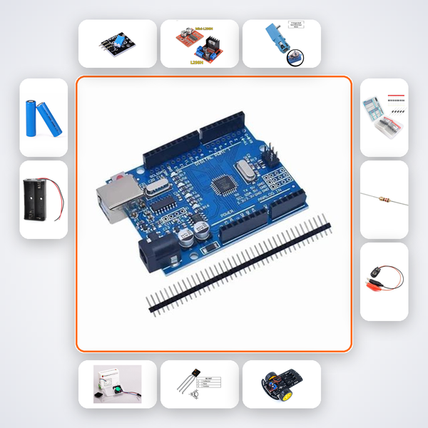 Kitchen Fire Alert Kit with Arduino Uno + Flame Sensor