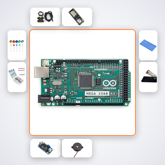 Kitchen LPG Gas Alarm Kit with Arduino Mega + Sensor