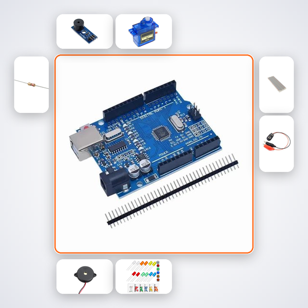 Knock Pattern Door Lock Kit with Arduino Uno + Servo