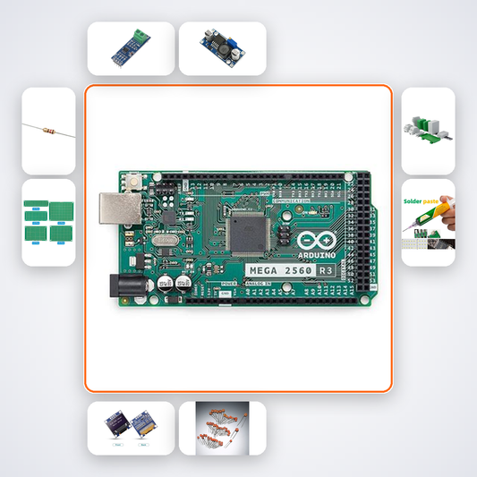 KNX Bus MQTT Gateway Kit with Arduino Mega + LED