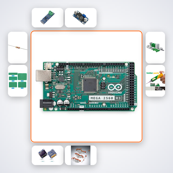 KNX Bus MQTT Gateway Kit with Arduino Mega + LED