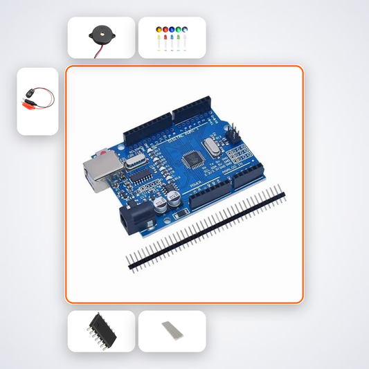 Laser Fence Alarm Kit with Arduino Uno + LDR