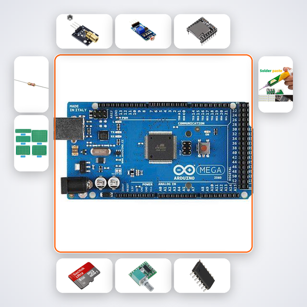 Laser Frequency Splitter Variant 17 Kit with Arduino Mega + LDR