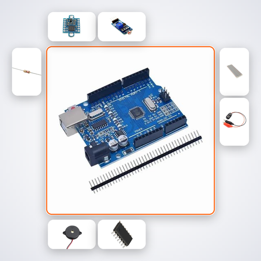 Laser Sensor Starter Kit Kit with Arduino Uno + LDR