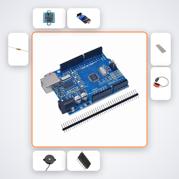 Laser Sensor Starter Kit Kit with Arduino Uno + LDR