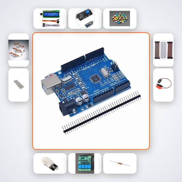 LCD Menu Framework Kit with Arduino Uno + DHT22