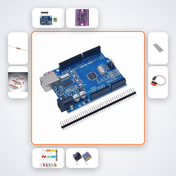 LED Driver Efficiency Mapper Kit with Arduino Uno + LED
