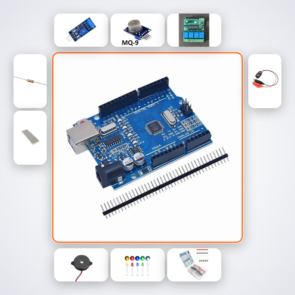 Machine Predictive Maintenance Pro Kit with Arduino Uno + Sensor