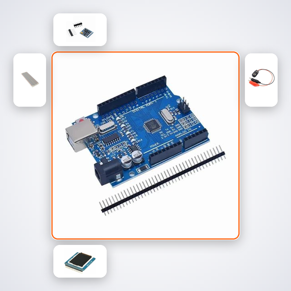 Magnetic Compass Heading Display Kit with Arduino Uno