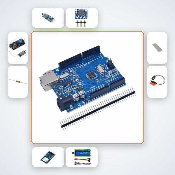 Magnetic Permeability Comparator Kit with Arduino Uno + Sensor