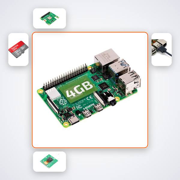 Manufacturing QC Vision Pro Kit with Raspberry Pi 4 + Camera