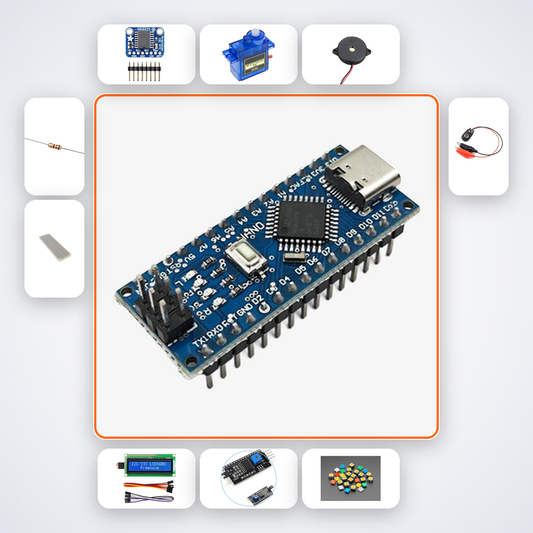 Medicine Reminder Dispenser Kit with Arduino Nano + Servo