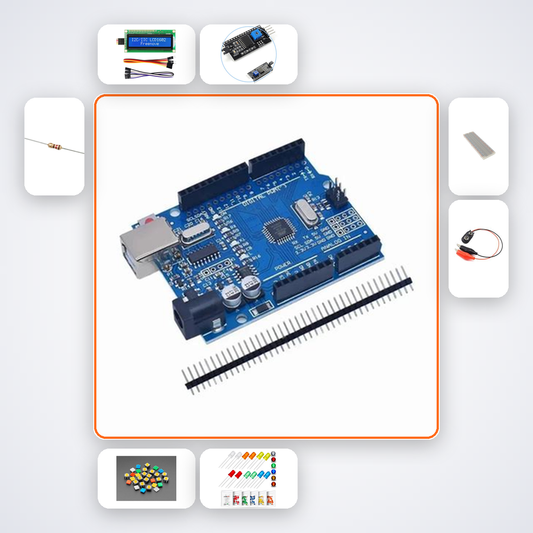 Mendelian Genetics Simulator Kit with Arduino Uno + LED