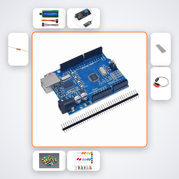 Mendelian Genetics Simulator Kit with Arduino Uno + LED