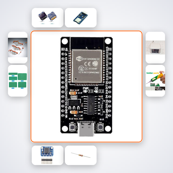 Mesh Routing Protocol Comparison Kit with ESP32 + LED