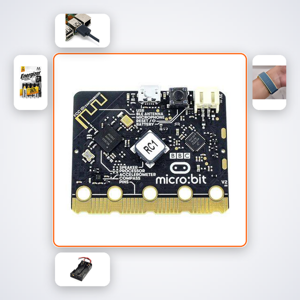 Micro:bit Step Counter Pedometer Kit with BBC Micro:bit