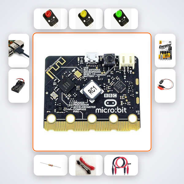 Micro:bit Traffic Light System Kit with BBC Micro:bit