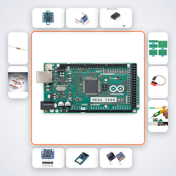 Microplastics Optical Particle Counter Kit with Arduino Mega + LED