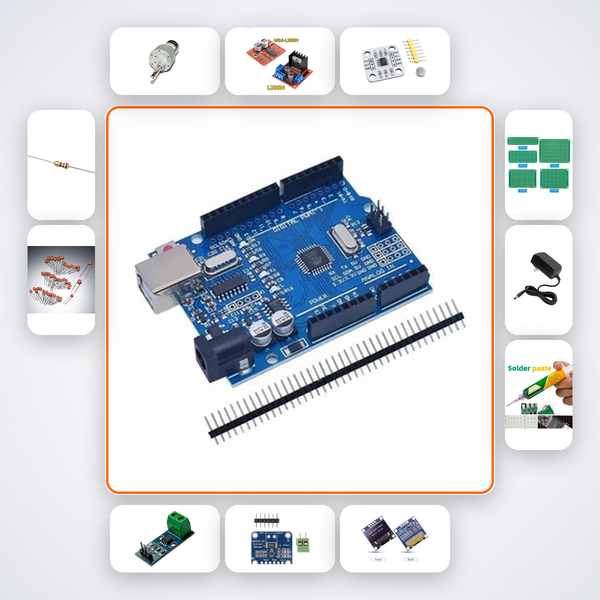 Motor Impedance Control Loop Kit with Arduino Uno + Motor