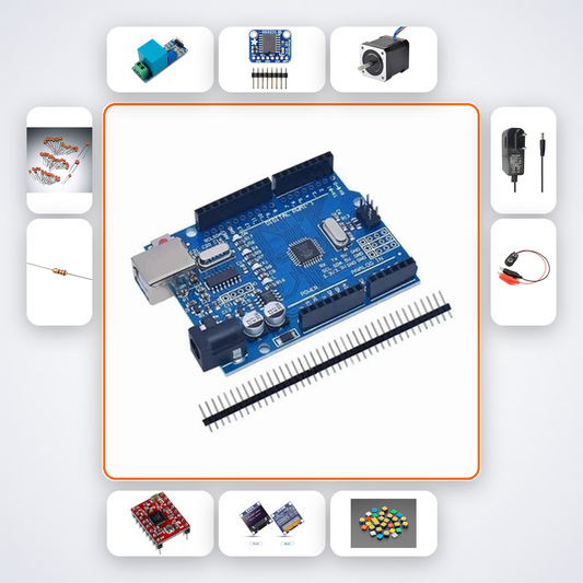 Motorised Curtain Controller Kit with Arduino Uno + Sensor