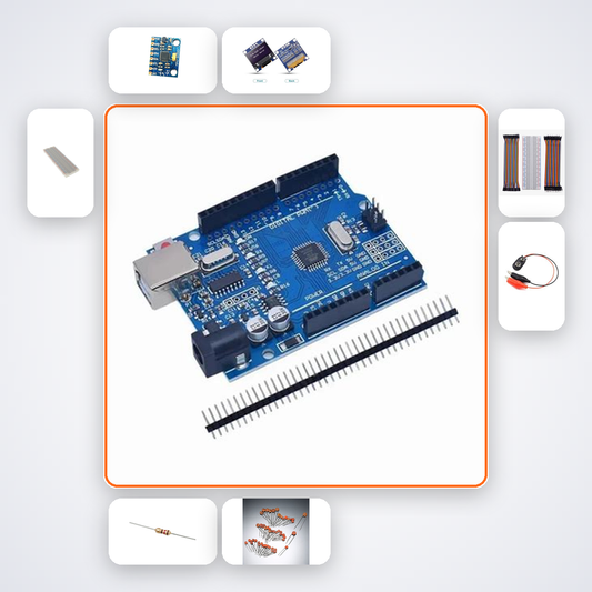 MPU6050 Gyro Accelerometer Starter Kit Kit with Arduino Uno + MPU6050