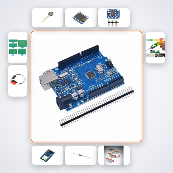 Multi-Axis Force Torque Sensor Kit Kit with Arduino Uno
