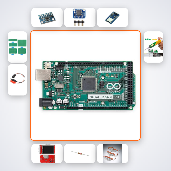 Multi-Axis Vibration Waterfall Kit with Arduino Mega