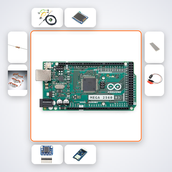 Multi-Room Temperature System Kit with Arduino Mega