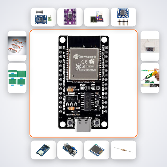 Multi-Source Hybrid Energy Monitor Kit with ESP32