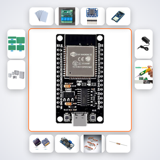 Multi-Tenant Apartment Access System Kit with ESP32 + Relay