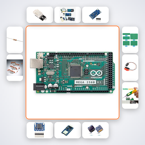 Multi-Variable Crop Yield Predictor Kit with Arduino Mega + DHT22