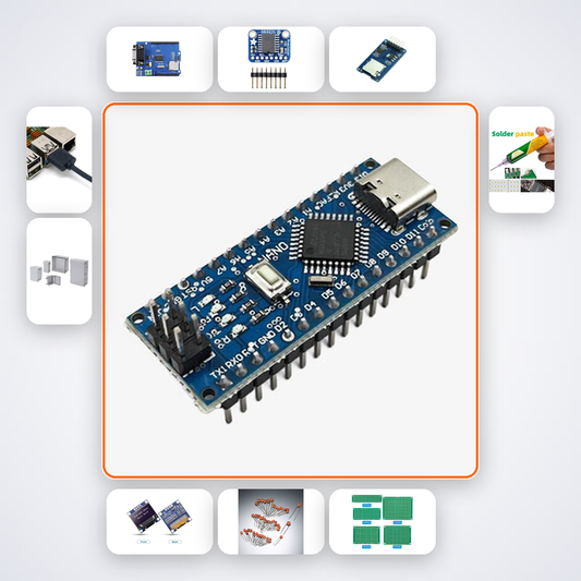 Nano CAN Bus Sniffer Kit with Arduino Nano + LED