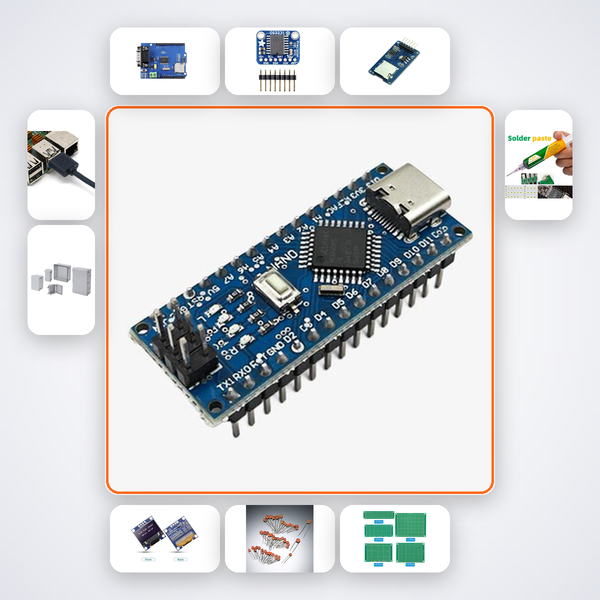 Nano CAN Bus Sniffer Kit with Arduino Nano + LED