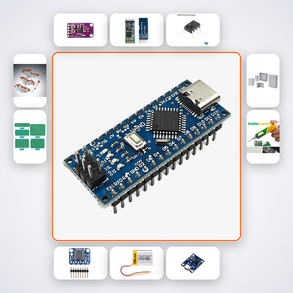 Nano Cochlear Implant Sim Kit with Arduino Nano + HC-05