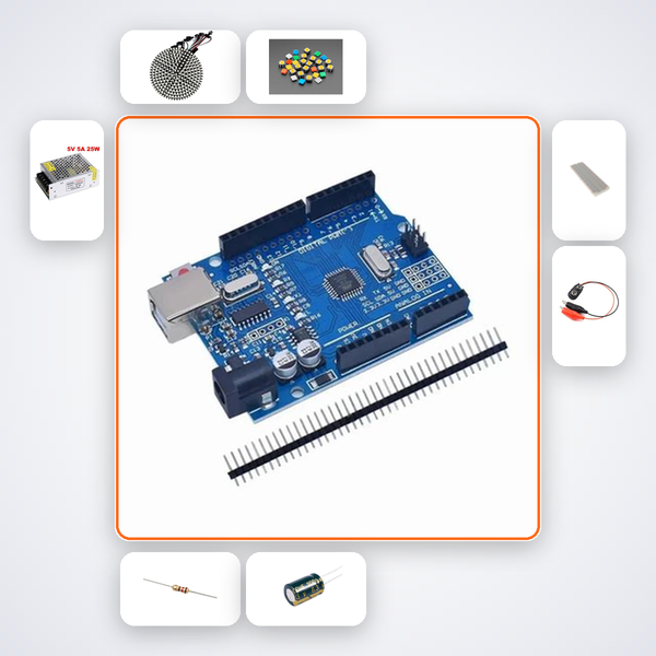 NeoPixel Game of Life Kit with Arduino Uno + LED