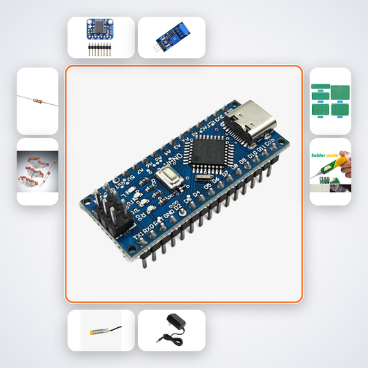 Nixie Tube Clock Driver Kit with Arduino Nano Maker 2