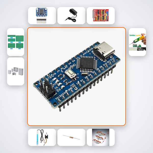 Nixie Tube Clock Kit with Arduino Nano