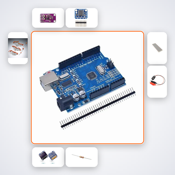 Noise Pollution Level Logger Kit with Arduino Uno + LED