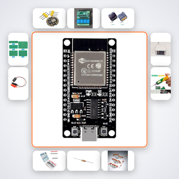 Noise Pollution Logger Advanced Kit with ESP32 + Relay