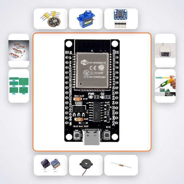Noise Pollution Logger Kit with ESP32 + Servo