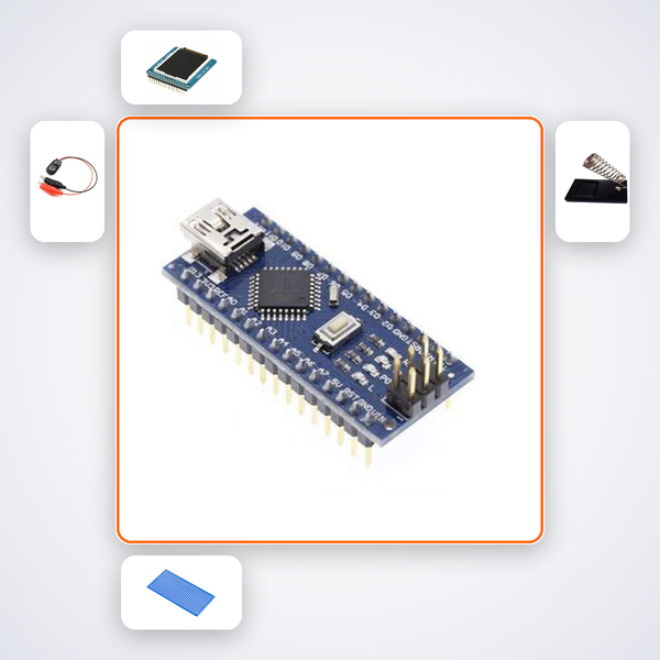NRF24 Star Network 6 Nodes Kit with Arduino Nano + NRF24
