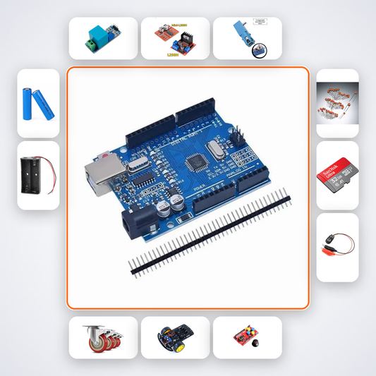 Wireless Robot Kit with Arduino Nano + NRF24